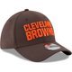thumbnail image 3 of Gorra New Era NFL 39THIRTY Cleveland Browns marrón S/M, 3 of 6