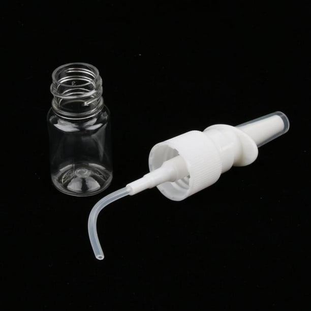 20 Pieces 5ml Plastic Nasal Spray Bottles Fine Mist Sprayer Pump