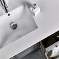 thumbnail image 3 of Pemberly Row 48" Traditional Wood Bathroom Cabinet with Top/Sink in Gray, 3 of 9