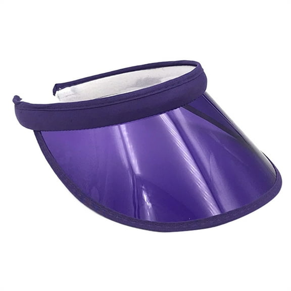 Necvior SunVisor Clear Visors Hat Clear Colored SunVisor Protections Women SunHat Visors