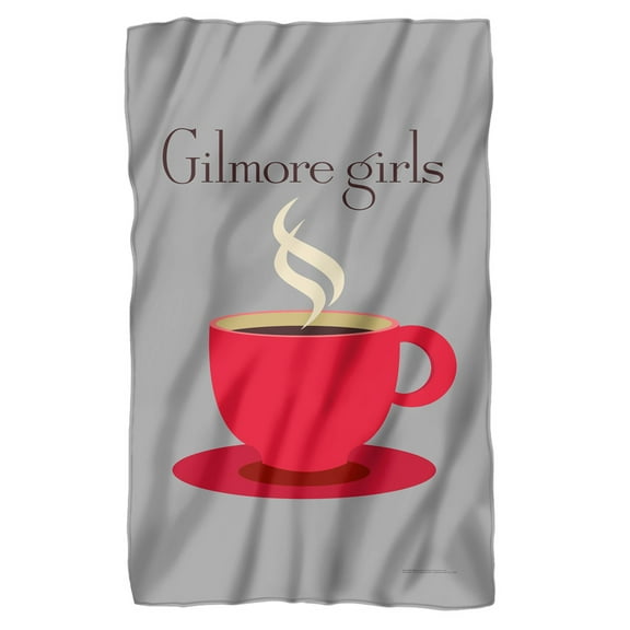 Gilmore Girls Coffee Cup Logo Fleece Blanket 36' x 58'