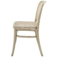 thumbnail image 5 of Side Dining Chair, Grey Gray, Wood, Modern Contemporary Farmhouse Coastal, Kitchen Room Cafe Bistro Restaurant Hospitality, 5 of 8