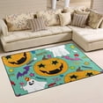 thumbnail image 2 of Dreamtimes Lightweight Carpet Mats, 31 x 20 inches Area Soft Rugs Floor Mat Doormat Decoration for Rooms Entrance Funny Halloween Pumpkin, 2 of 6