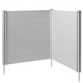 thumbnail image 2 of Casafield 48" x 48" Privacy Screen - Outdoor Vinyl Fence Panels - Gray, 2 of 7