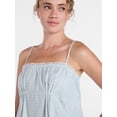 thumbnail image 5 of Joyspun Women's Woven Poplin Sleep Cami Top, Sizes XS-3X, 5 of 6