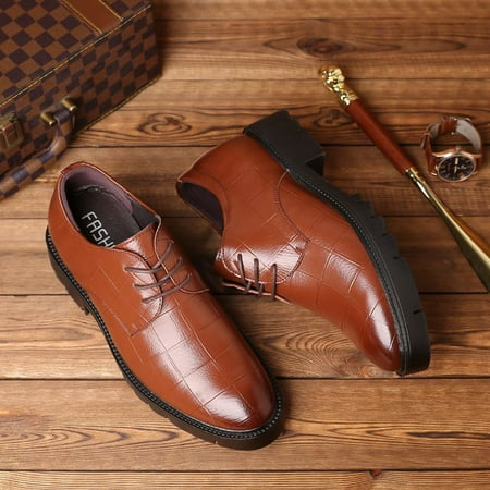 

Inner height increasing men‘s shoes New Business All-match shoes men‘s casual shoes Inner height increasing 6cm shoes men