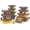 12Pack Gray, variant on Lumioca 12-Pack Glass Food Storage Containers Set with Airtight Vented Glass Lids, Borosilicate Glass Meal Prep Containers, Leakproof, Microwave, Oven & Dishwasher Safe, Grey