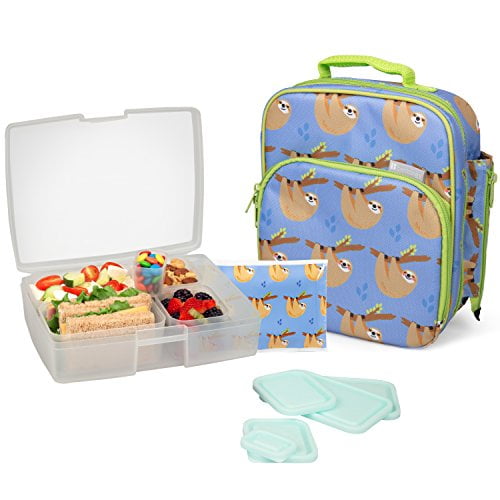 sloth lunch tote