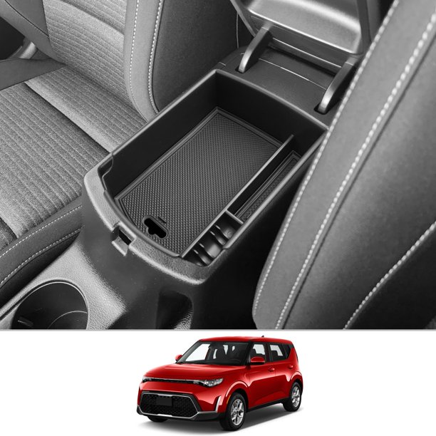 Organizador de consola central CDEFG para Kia Soul 2020-2025