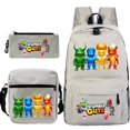 thumbnail image 1 of Stumble Guys 3pcs Schoolbag Backpack, 1 of 1