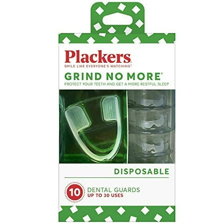 Plackers Grind No More Dental Night Guard for Teeth Grinding,...