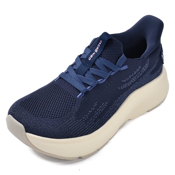 Slip in Women Hands Free Walking Shoes Wide Toe Box Arch Support with Metatarsal Pads Athletic Sneakers Slip on Breathable Plantar Fasciitis Orthopedic Thick Cushion Zero Drop Sole