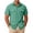 300#Mint Green, variant on Men's Short Sleeve Utility Shirt - Button Down Outdoor Work Shirts for Men White 2XL