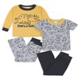 thumbnail image 1 of Pyjama Ajusté en Coton pour Tout-Petit Garçon, Ensemble 4 Pcs, Tailles 12 Mois à 5T, 1 of 11