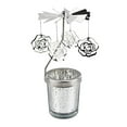 thumbnail image 3 of Portavelas giratorio perfecl Candelabro de Metal y vidrio, 3 of 8