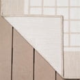 thumbnail image 3 of Indoor/Outdoor Bordered Squares Area Rug 5x7 - Beige / White - WKK20301, 3 of 3