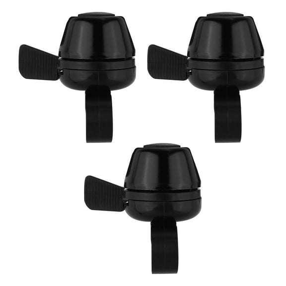 GOOHOCHY 3-Pack Loud Horn Bike Bells with Crisp Sound and Stylish Handlebar Design