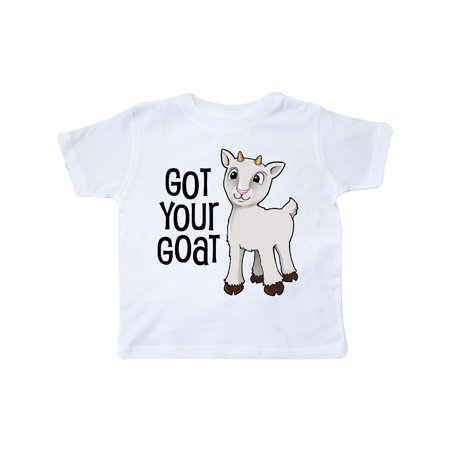 

Inktastic Got Your Goat- cute Gift Toddler Boy or Toddler Girl T-Shirt
