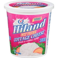 Hiland Farmer Owned Grade A Fat Free Small Curd Cottage Cheese, 24 Oz.