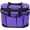 Purple, variant on Huntley Equestrian Grooming Bag Multi Pocket Zipper Shoulder Strap Exterior Pockets(Brown, One Size)