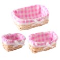 thumbnail image 3 of 3Pcs Desktop Mini Bamboo Baskets Miniature Storage Baskets Mini House Photography Props, 3 of 9