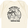 thumbnail image 4 of Inktastic Summer Vacation Mode Delray Beach Florida Boys or Girls Long Sleeve Baby Bodysuit, 4 of 5