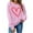 Pink, variant on TKLPEHG Valentines Day Sweatshirt for Women Cute Heart Shirts Crewneck Casual Long Sleeve Valentines Pullover Holiday Tops (Red,S)