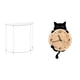 thumbnail image 1 of Reloj De Pared Y Mesa Auxiliar De Acrílico Para Espacios Pequeños, Ligero Y Fácil De Leer, Ideal Para El Dormitorio Del Hogar., 1 of 8