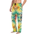 thumbnail image 2 of FORMRS Mens Pajama Pants with Pockets Soft Cotton Sleepwear Lounge Bottoms, Sizes S-2XL, Colorful Plants, 2 of 7