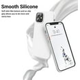 thumbnail image 5 of Entronix Silicone Case Compatible with iPhone 11, Protective Cover, White, 5 of 5