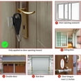 thumbnail image 2 of NORSK 4 PCS Cerradura de puerta portátil Cerradura de viaje Pestillo sólido Pestillos de seguridad y privacidad Añadiendo pestillo adicional Cerradura resistente y resistente para viajes, hoteles, ap, 2 of 4