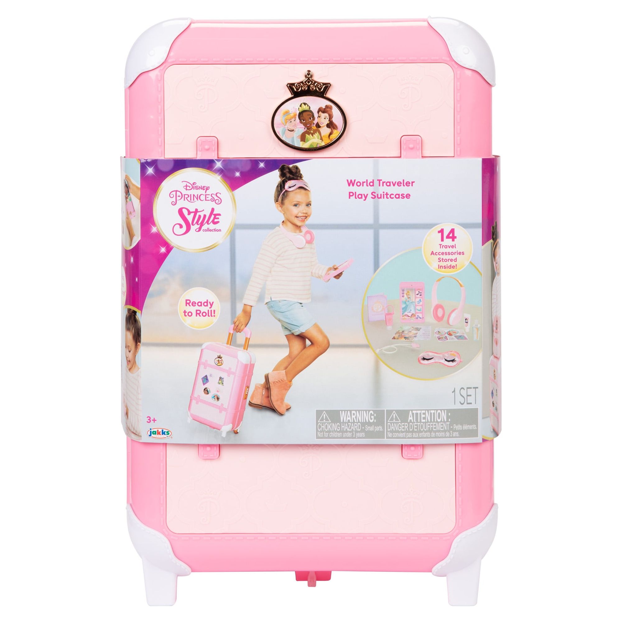Disney Princess Style Collection World Traveler Suitcase Playset photo 3