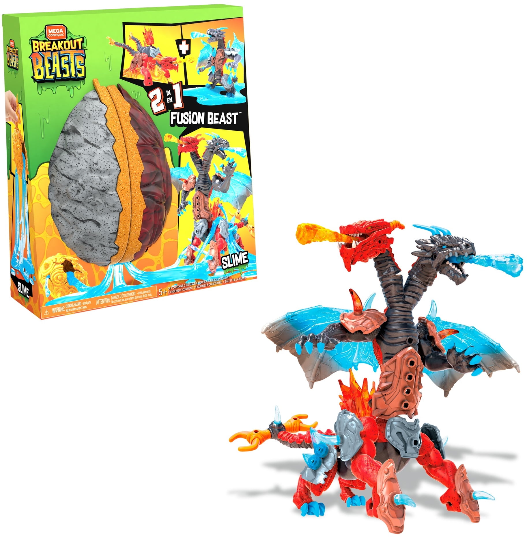 Breakout Beast Wave 2 Mega Construx Breakout Beasts Grifforce Styles May Vary 