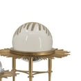 thumbnail image 3 of 12, 9, 8 Inch Set of 3 Crystal Balls, Decorative Accent, Gold, 3 of 6