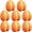 Apricot, variant on Yvsxxv 5Pcs Simulation Passion Fruit Decorative Figurine Home Kitchen Decor 1Set