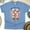 CarolinaBlue, variant on Let’s Get Crackin’ T-Shirt | Pink Nutcracker Holiday Graphic Tee, Heliconia, Size S
