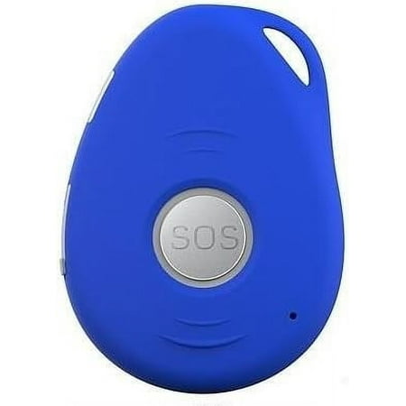 SkyAngel911FD - Mobile Cellular 4G - NO Monthly FEE - 911-2-Way Voice - Waterproof Alert Phone - Automatic Fall Detection (Blue)