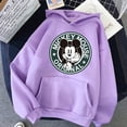 thumbnail image 3 of Sudadera con capucha Kawaii de los años 90 de Minnie Disney, Top corto de Mickey Mouse, sudaderas con capucha para mujeres, sudadera para niños y niñas, ropa de calle Harajuku, 3 of 5