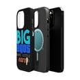thumbnail image 2 of DistinctInk MagSafe Tough Case for Apple iPhone 15 Pro Max (6.7" Screen) - Big Egos Have Little Ears - Slim Profile Design, 2 of 6