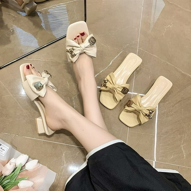 Sandale a talon bas outlet