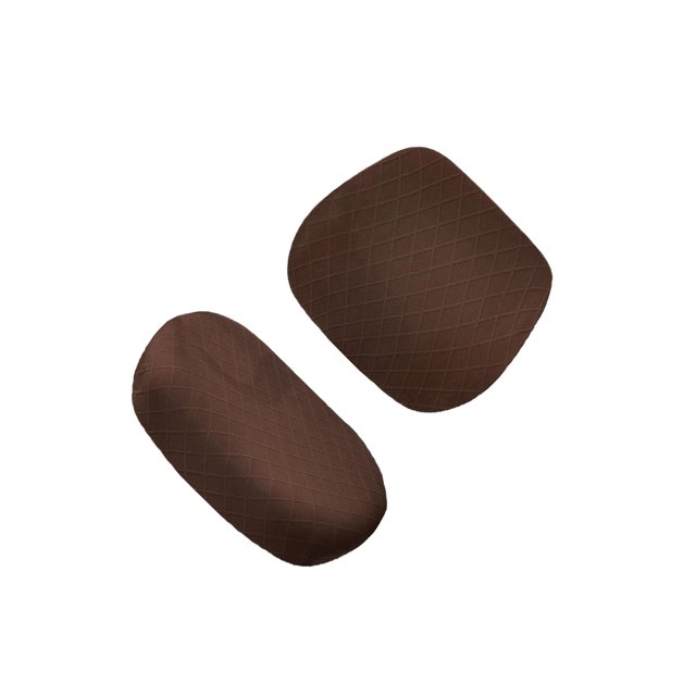 maskred Separated Rotate Chair Seat Cover Slipcover Removable for Computer Chair gray Coffee