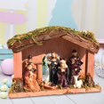 thumbnail image 1 of Figuras navideñas de Jesús de Belén, manualidades de dibujos animados, adorno de mesa, figuras decorativas para coleccionables, decoración de de, 1 of 8