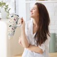 thumbnail image 6 of 40 oz Tumbler With Handle Stainless Steel Insulated Tumbler With Lid for Car Cup Holder Simple Butterflies and Flowers, 6 of 9