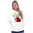thumbnail image 4 of Christmas Member of Naughty List Unisex Plus Size Hoodie Brisco Brands 4X, 4 of 5
