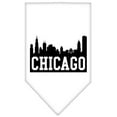 thumbnail image 3 of Pet and Dog Bandana Screen Printed, "Chicago Skyline", 3 of 10