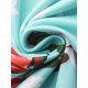 thumbnail image 5 of Pijamas para mujeres INSPIRE CHIC, camiseta de cuello en V de manga corta con pantalones de tiro ajustable, conjuntos de lounge impresos con bolsillos, talla XL, floral azul, 5 of 5