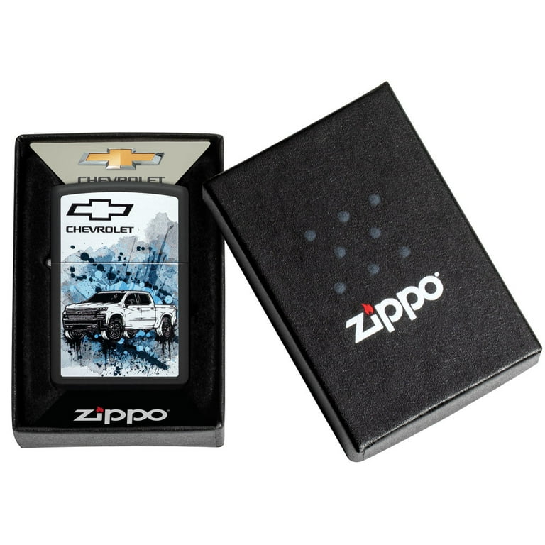 Pro-Cut ZIP-48756 2024 Zippo 218 Chevrolet Truck Lighter, Black