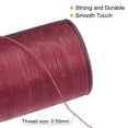 thumbnail image 4 of Unique Bargains Maroon Polyester Waxed Thread, 0.55mm, 137 Yards, 4 of 5