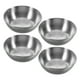 thumbnail image 2 of 6 cuencos pequeños de acero inoxidable, mini cuencos de preparación, platos para salsa de soja, tazas para salsa, moldes metálicos reutilizables plateados, 2 of 7
