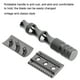 thumbnail image 2 of Maquinillas de Afeitar de Seguridad para Hombres manija de Acero Inoxidable Antideslizante Doble Filo de Afeitar Estilo Vintage navajas de Seguridad para Hombre(Dark Silver) Unbranded JM18054-02, 2 of 7